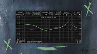 FREE EQ Curve Anallyzer by Bertom Audio TUTORIAL