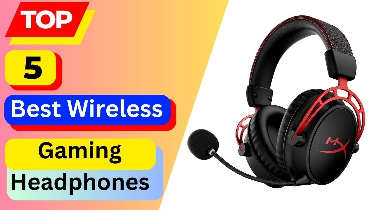 Top 5 Best Wireless Gaming Headphones || Wireless Gaming Headset 2023 ...