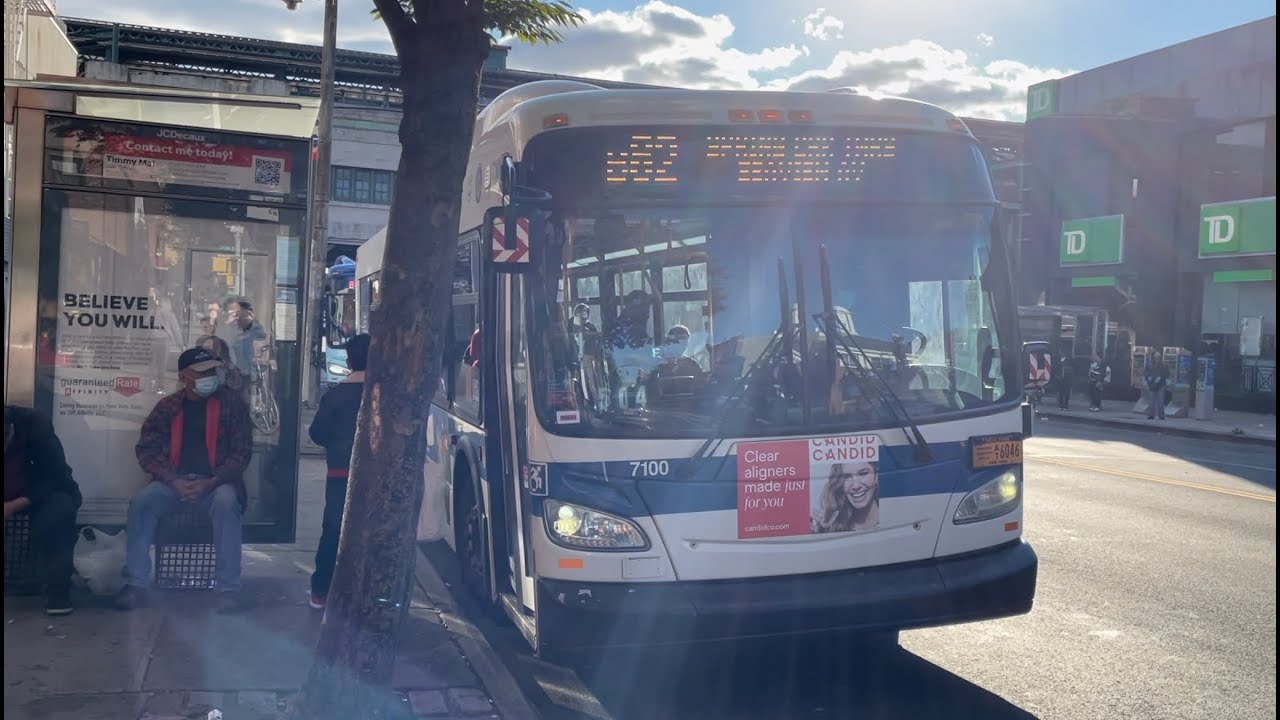 MTA NYC Bus: On Board Spring Creek Bound B82 From Coney Island To 86 ...