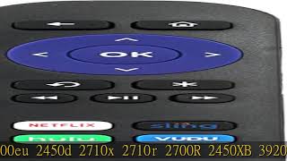 New IR Replaced Remote fit for Roku 1 2 3 4 HD LT XS XD Express 3900R Premiere 4620XB 4210XB 3900R