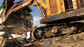 Demolition of old farmhouse