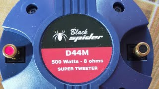 Tweter Black Spider D44M 500 Watt mantaaap banget