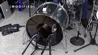 Modifying An Inexpensive Bass Drum To Sound Better: Part 1 of 2