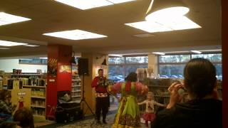 Balalaika Duo concert at the Public Library in New Jersey