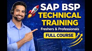 Sap Bsp Full Course 2026 Technical Training For Beginners Professionals Complete Guide