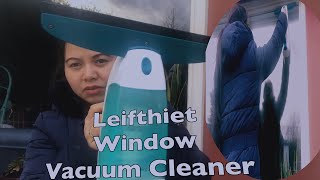 How to use Leiftheit Window Vacuum Cleaner| Quick & Easy Way Cleaning
