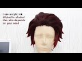 tanjiro wig spike glued hairline airbrush tutorial