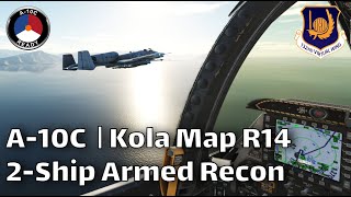 A-10C Warthog - 2-ship Armed Recon | Kola Range 14