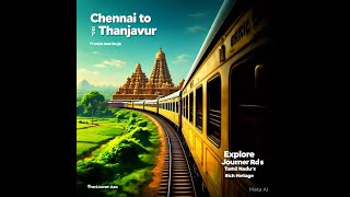 Chennai to Thanjavur Train Journey via Main Line: Chidambaram, Mayiladuthurai \u0026 Kumbakonam 🚆