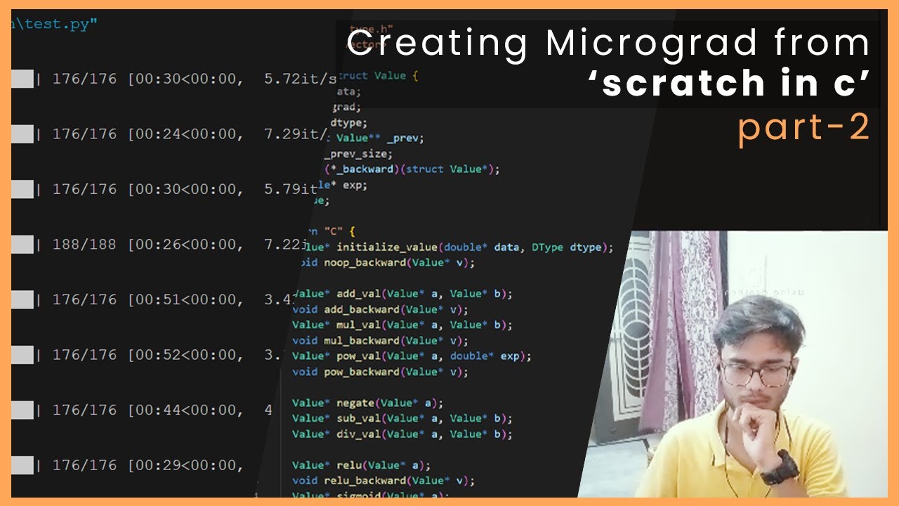 Creating Andrejkarpathy S Micrograd In C From Scratch Part 2 Youtube