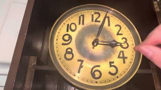 Early Mauthe German flat top grandfather clock review