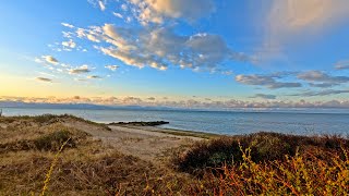 Beachfront view Cape Cod: Morning sunrise with natural sounds