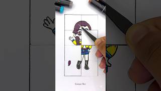 Rumi paper puzzle game!!❤️😍 #art #ytshort #paperpuzzlegame #kpop