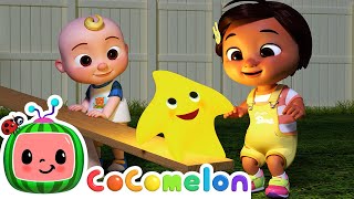 Twinkle Twinkle Little Star with Nina and JJ | Cocomelon Nursery Rhymes for Kids