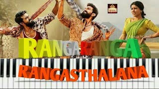 Ranga Ranga Rangasthalana keyboard version |Ram Charan Tej | Devi Sri Prasad | Sukumar