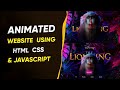 Gsap parallax smooth scrolltrigger website | js gsap