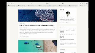 Web Programming Assignment 3 Blog Webpage