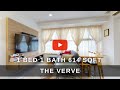 Singapore Condominium for Sale - Freehold Apartment - The Verve 614 Sqf - - Home Tour Video