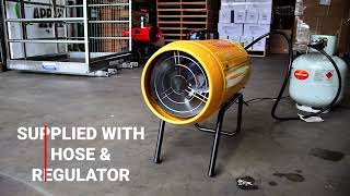 FANMASTER Industrial LPG Fan Heater 20KW