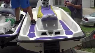 Replacing A Pwc Jetski Waverunner Seatcover Seadoo Gtx Blacktip