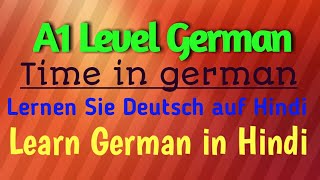 Time in German # die Zeit # A1 Level # Lesson 10