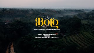 PROFIL DESA BOTO - KKN-T PARIWISATA PBSJ 02 DESA BOTO, KEC. LUMBANG, KAB. PROBOLINGGO UNESA 2024