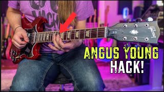 This Simple Angus Young Pentatonic Hack! Is Amazing!