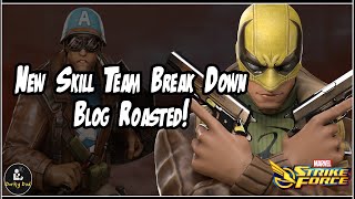 Skill Team Mini Breakdown! - Blog Roasted - Marvel Strike Force