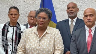 PM Mottley announces changes to Cabinet