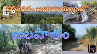 పోలవరం అభయారణ్యం లో జలపాతం.#forest #waterfall