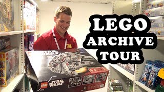 Inside the LEGO Archive Vault in Denmark