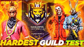 1VS2 1VS3 1VS4 HARDEST GUILD TEST 🔥 AND GAMEPLAY REACTION 😱 #agrfflive #freefirelive #guildtestlive