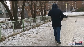 Гололедица в городе («Новости Тольятти» 18.02.2020)