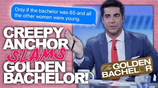 NEW Golden Bachelor Series BASHED By Creepy News Anchor - YIKES #bachelornation