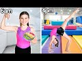 24 HOURS WITH A 12 YEAR OLD GYMNAST! | Family Fizz