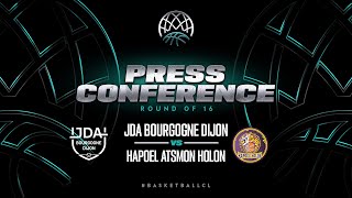 JDA Bourgogne Dijon v Hapoel Atsmon Holon - Press C. | Basketball Champions League 22/23