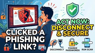 Immediate Steps to Take If You Clicked a Phishing Link