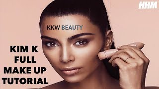 Kim Kardashian Full Makeup Tutorial - 2017