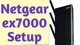 NETGEAR EX7000 EXTENDER SETUP | EX7000 BROWSER & WPS SETUP | DEVICESSETUP
