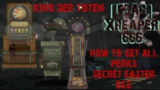 call of duty black ops zombies: how to get all perks in kino der toten new secret Easter egg