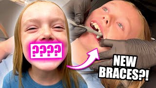 Kalia Gets Braces For The First Time! *SCARY*
