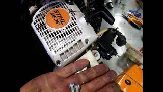 Stihl ms 361 -  профилактика бензопилы из хороших рук ))