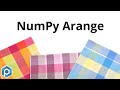 Python NumPy | Arange