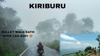 BULLET WALE SATH RACE LAG GAYI 🥵🔥 KIRIBURU ROAD TRIP ❤️🔥#travel #vlog #youtube