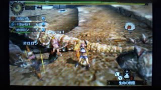 【MH4G】イベントG級★範馬刃牙・大いなる角竜 裸装備でディアブロス嫁狩人＆読者ハンターズ