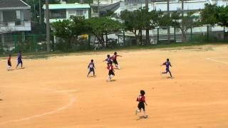 ファミマカップ　地区予選リーグ　FC宮里　ｖｓ　北美FC　中半