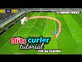 Blitz curler tutorial | How to curl shot in Efootball 2024 mobile