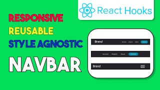 React Navbar -CREATING A RESPONSIVE NAVBAR