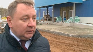 Михаил Токарев посетил стройку ФОКа в Реммаше