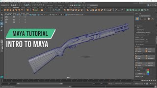 Autodesk Maya Tutorial for Beginners | 1. User Interface